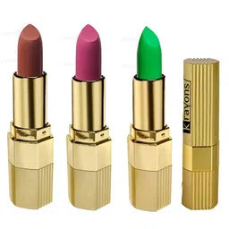 krayons Desire Matte Set Of 3 Moisturizing & Long-Lasting  Matte Lipstick - 3.5 g Each-8