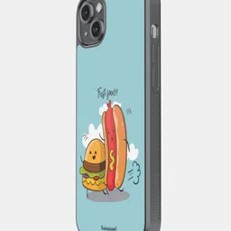 macmerise Quirky Printed iPhone 14 Plus Back Impact Resistant Case Mobile Accessories-3