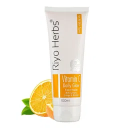 Riyo Herbs Vitamin C Daily Glow Face Wash with Turmeric - Orange & Moringa - 100ml-98