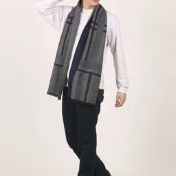 Calvadoss Men Striped Acrylic Mufflers-image-39