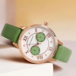French Connection Women Leather Straps Analogue Multi Function Watch-37