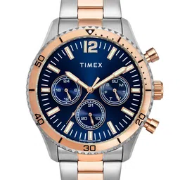 Timex Men Stainless Steel Bracelet Style Straps Analogue Multi Function Watch TWEG22202-97