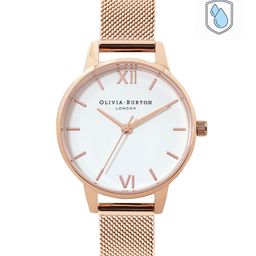 Olivia Burton Women White Dial Bracelet Style Analogue OB16MDW01-White-image-70
