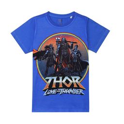 Marvel by Wear Your Mind Boys Blue Printed Cotton T-shirt-picture-39