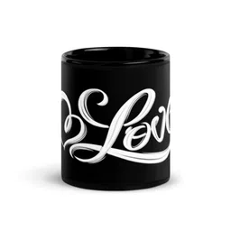 RISH Black & White Printed Ceramic Glossy Coffee Mug 325 ml-image-16