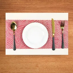 YELONA Red 6 Pieces Self-Designed Table Placemats-20