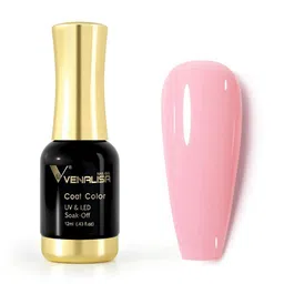 VENALISA Coat Color UV & LED Soak Off Gel Nail Polish 12ml - Gentle Pink 1008-image-84