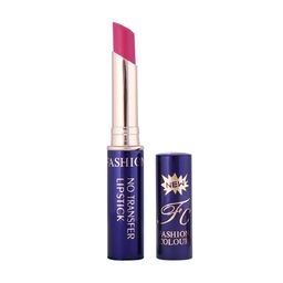 Fashion Colour Non-Transfer Matte Waterproof Lipstick - Pale Purple 13-33