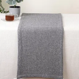 Jamio Firati Black Solid Pure Cotton Table Runner-58