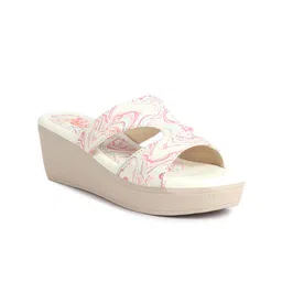 FAUSTO Women Printed Wedge Sandals-23