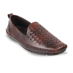 WALKWAY by Metro Men Textured Loafers-image-77