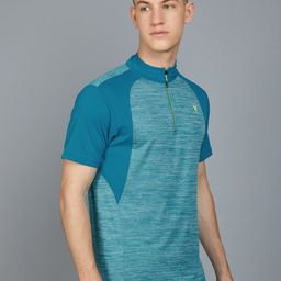 Technosport High Neck Antimicrobial Slim Fit T-shirt-image-77
