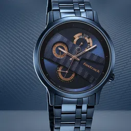 Fastrack Men Brass Dial & Bracelet Style Straps Analogue Watch 3301QM02-image-25