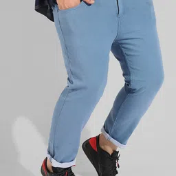 Instafab Plus Men Plus Size Classic Relaxed Fit Stretchable Cotton Jeans-94