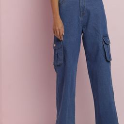 Stylecast X Kotty Women Jean Straight Fit High-Rise Slash Knee Stretchable Jeans-image-9