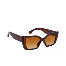HRINKAR Women Cateye Sunglasses With UV Protected Lens HRS588-BWN-BWN-11