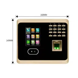 ZKTeco UF100 Advanced Multi-Biometric Time & Attendance System High-Speed Face and Fingerprint Recognition with Wi-Fi & Network Connectivity For Businesses ZKTeco UF100 Advanced Multi-Biometric Time & Attendance System High-Speed Face and Fingerprint Recognition with Wi-Fi & Network Connectivity For Businesses image 3