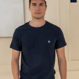 Lux Cozi Pack Of 2 Short Sleeves Round Neck Cotton Casual T-Shirts-image-72