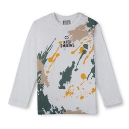 Gini and Jony Boys Abstract Printed Cotton T-Shirt-image-69