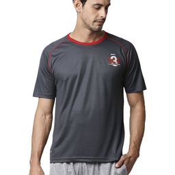 Black Panther Men Extended Sleeves Dri-FIT Applique T-shirt-image-81