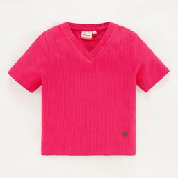edheads Girls V-Neck Azo Free T-shirt-image-3