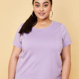 max Plus Size Cotton Casual T-shirt-image-64