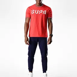 Supa Typography Printed Short Sleeves Cotton T-shirt-picture-25