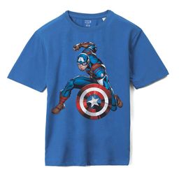 Wear Your Mind Boys Captain America Printed T-shirt-picture-23