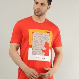 TIM PARIS Graphic Printed Cotton T-shirt-image-10