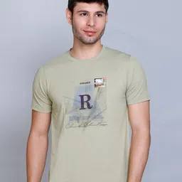Fort Collins Graphic Printed Round Neck Cotton T-shirt-image-54