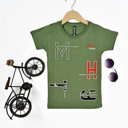 BAESD Boys Typography Printed otton T-shirt-image-47