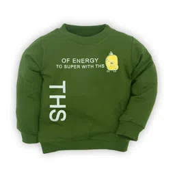 BAESD Infants Typography Printed Cotton Sweatshirt-image-69