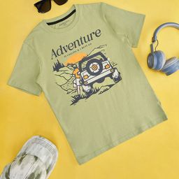 Pantaloons Junior Boys Graphic Printed T-shirt-image-88