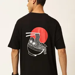 Thomas Scott Graphic Printed Drop Shoulder Oversized T-shirt-image-98