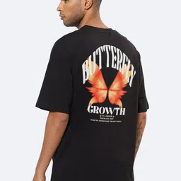 Mad Over Print Graphic Printed Round Neck Cotton Oversized T-shirt-image-62