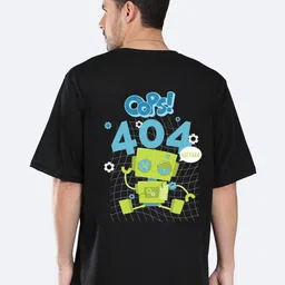Mad Over Print Graphic Printed Round Neck Cotton Oversized T-shirt-image-70