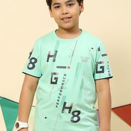 Monte Carlo Boys Typography Printed Round Neck T-Shirt-picture-37
