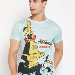 Wear Your Mind Looney Tunes Printed Casual T-shirt-picture-9