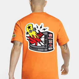 SUPERVEK Unisex Printed Applique T-shirt-6