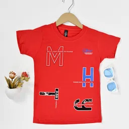 BAESD Boys Typography Printed otton T-shirt-image-46