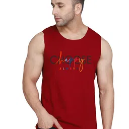 SLOWLORIS Typography Printed Bio Wash Innerwear Vest-picture-53