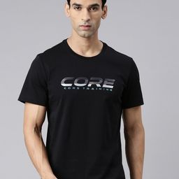 Xtep Typography Printed Round Neck Regular Fit Sports T-shirt-image-28