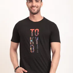 HOUSE OF VEDAS Typography Printed T-shirt-image-43