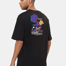 Mad Over Print Graphic Printed Drop Shoulder Oversized Cotton T-shirt-image-44
