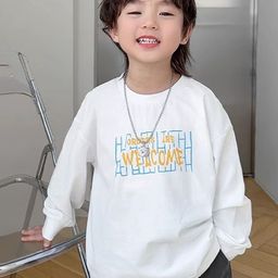 LULU & SKY Boys Typography Printed Applique T-shirt-picture-11