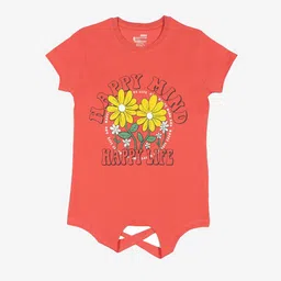 Bodycare Girls Typography Printed Round Neck Cotton T-shirt-picture-20