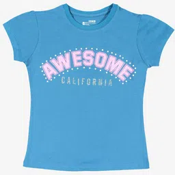 Bodycare Girls Typography Printed Round Neck Cotton T-shirt-picture-14