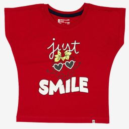 Bodycare Girls Typography Printed Round Neck T-shirt-picture-49
