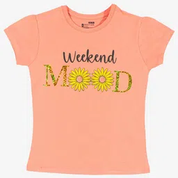 Bodycare Girls Typography Printed Round Neck T-shirt-picture-24