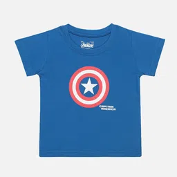 Bodycare Boys Captain America Printed Cotton T-shirt-picture-40